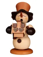 Richard Glaesser Snowman & Gingerbread House Smoker