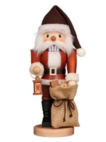 Christian Ulbricht Santa With Lantern & Gift Bag Nutcracker