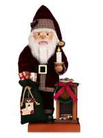 Christian Ulbricht Premium Santa With Fireplace Nutcracker