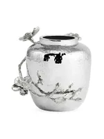 White Orchid Small Vase