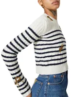 Embroidered Wool Jumper
