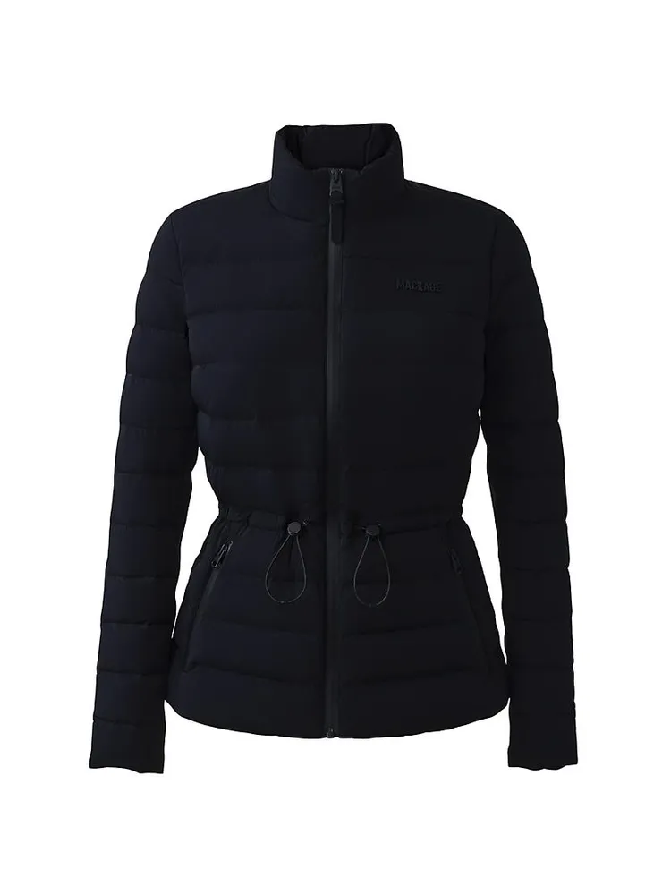 Jacey Drawcord Puffer Jacket