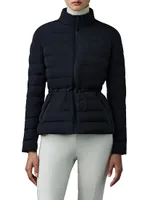 Jacey Drawcord Puffer Jacket