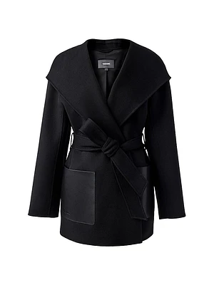 Azra Wool Wrap Jacket