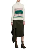 Archivio DNA Wool Midi-Skirt