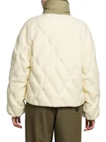 Edit Jonquille Quilted Sherpa Jacket