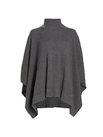 Pancia Cashmere Rib-Knit Shawl