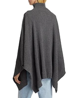 Pancia Cashmere Rib-Knit Shawl