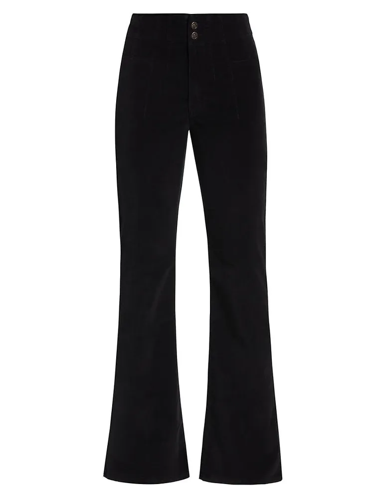 Jayde High-Rise Corduroy Flare Pants