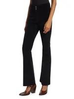 Jayde High-Rise Corduroy Flare Pants