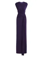 Giovanna Jersey Twisted Gown