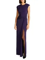 Giovanna Jersey Twisted Gown