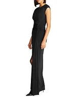 Giovanna Jersey Twisted Gown