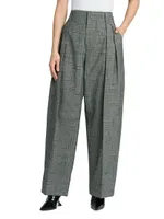 Criss-Cross Relaxed Trousers