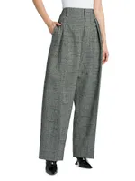 Criss-Cross Relaxed Trousers