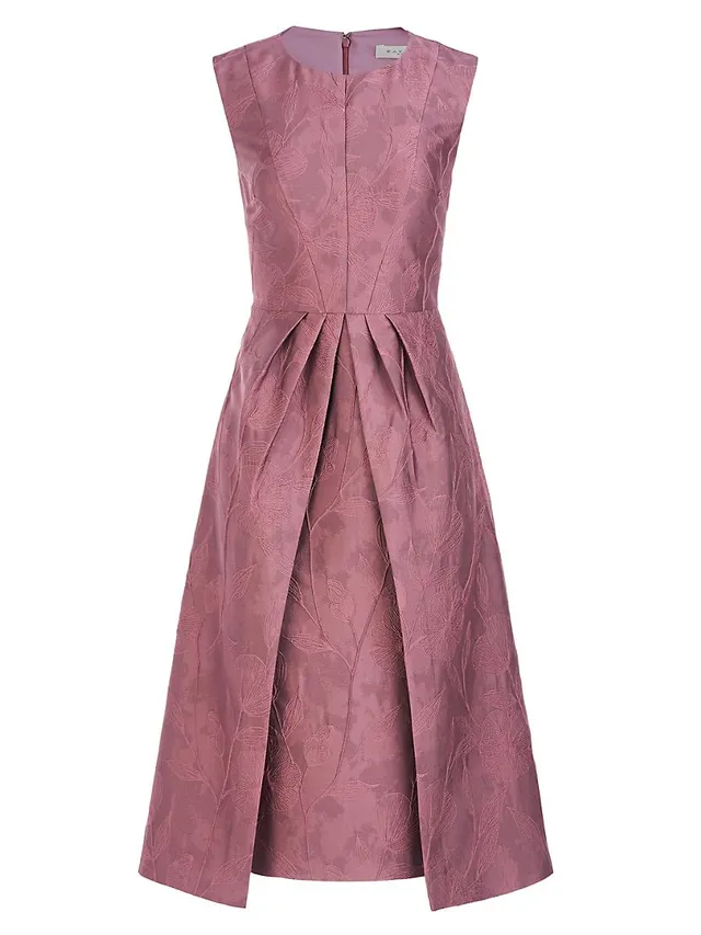 dress floral chiffon polyester Shylah Luxe Chiffon Floral Print Dress