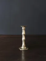 Sierra Modern Bamboo Candlestick Holder