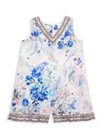 Little Girl's & Frill Hem Playsuit