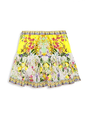 Little Girl's & Girl's Elastic Waistband Skirt