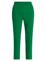 Fuoco Wool-Blend Straight-Leg Pants