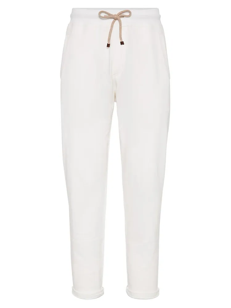 Cotton French Terry Trousers