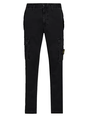 Broken Twill Cotton Trousers