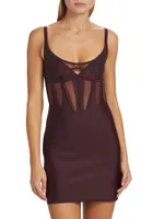 Corset Body-Con Minidress