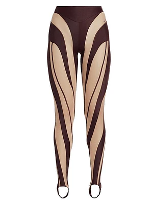 Spiral Illusion Leggings