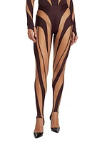 Spiral Illusion Leggings