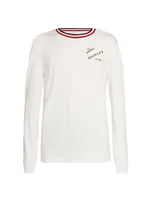 Moncler Man Logo Long-Sleeve T-Shirt