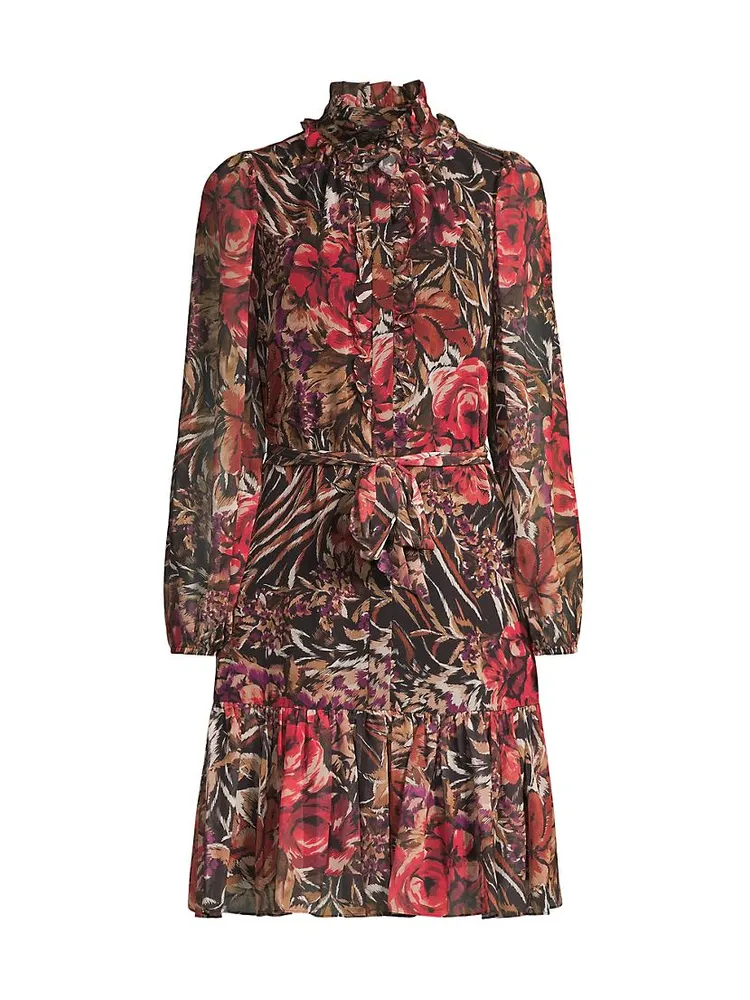 Sami Belted Floral Dress