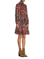 Sami Belted Floral Dress