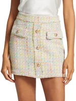 Sandra Tweed Miniskirt