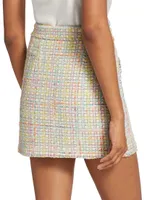 Sandra Tweed Miniskirt