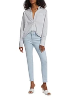 Le Garcon Mid-Rise Stretch Skinny Jeans