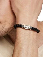 Chevron Black Rubber Bracelet