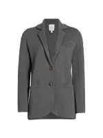 Boyfriend Wool-Blend Blazer