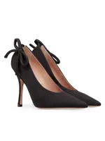 Valentino Garavani Nite-Out Satin Pumps 110 mm