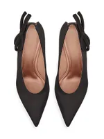 Valentino Garavani Nite-Out Satin Pumps 110 mm