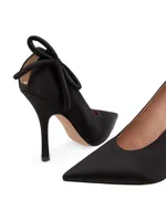 Valentino Garavani Nite-Out Satin Pumps 110 mm