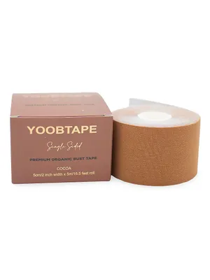 Cocoa Single-Sided Bust Tape