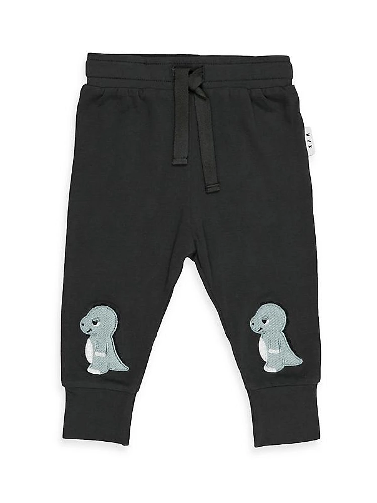 Baby Boy's, Little Boy's & Boy's Dinosaur Graphic Track Pants