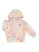 Baby Girl's, Little Girl's & Cloud Bear Rain Jacket