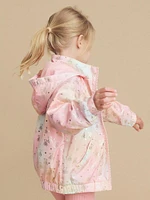 Baby Girl's, Little Girl's & Cloud Bear Rain Jacket