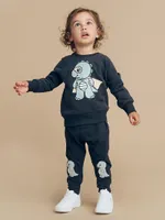 Baby Boy's,Little Boy's & Caped Dino Crewneck Sweatshirt