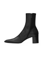 Xiv Zipped Boots Smooth Leather