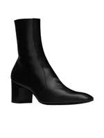 Xiv Zipped Boots Smooth Leather