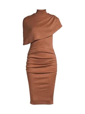 Elenor Capelet Sheath Dress