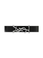 Cassandre Bracelet Leather and Metal