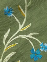 Unisex Garden Embroidered Shirt